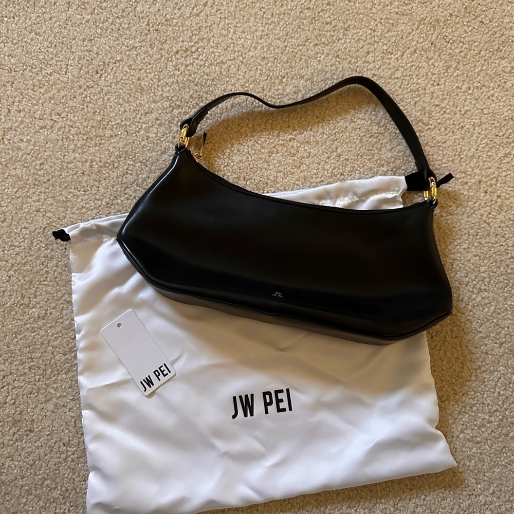 JW PEI Elegant Black Shoulder Bag